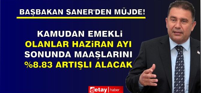 Başbakan Saner'den Açıklama!