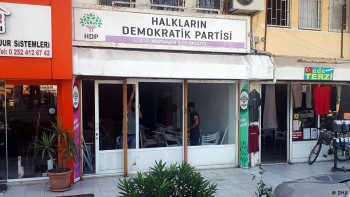 HDP Marmaris binasına silahlı saldırı