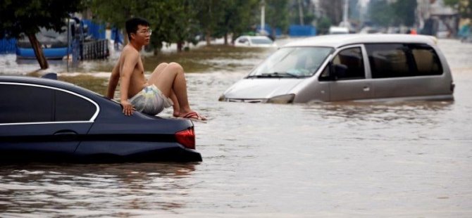 Çin’de sel felaketi: 21 ölü