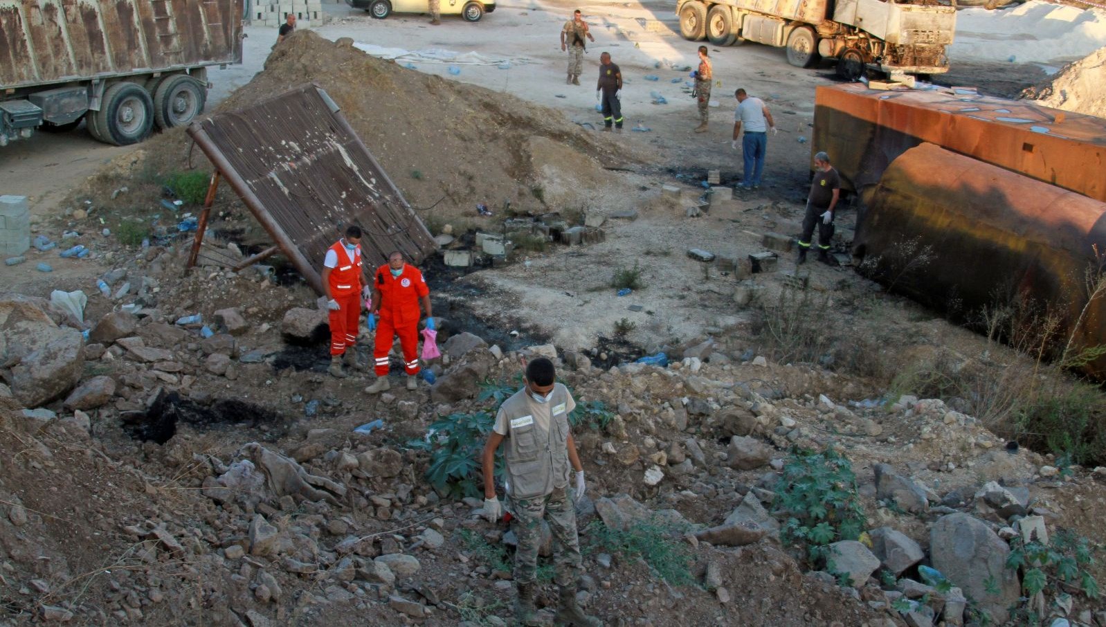 Lübnan’da akaryakıt tankeri patladı: en az 20 ölü, 79 yaralı