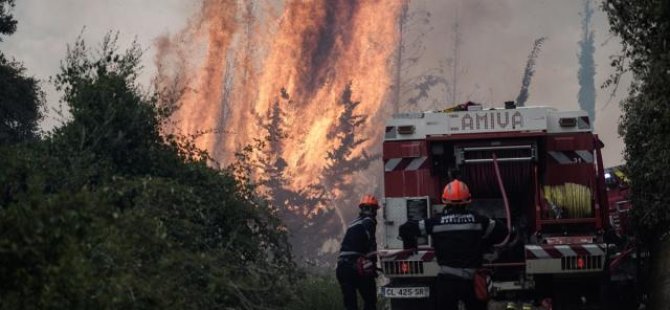 Atina yakınlarında orman yangınları: 2 günde 80-90 bin dönüm arazi kül oldu