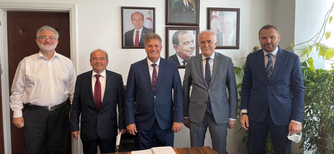 Arıklı, TC Vakıflar Müdürü Ersoy’u Kabul Etti