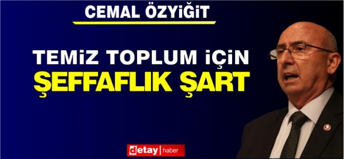 Özyiğit: Rüşvetin üzerine gidilmiyor