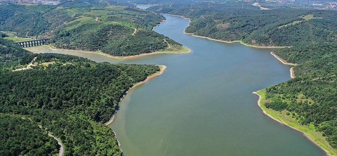 İstanbul'a su sağlayan barajlardaki su seviyesi yüzde 58,83'e düştü