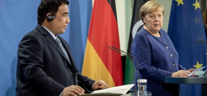 Merkel'den Libya'daki yabancı güçlere çekilme çağrısı