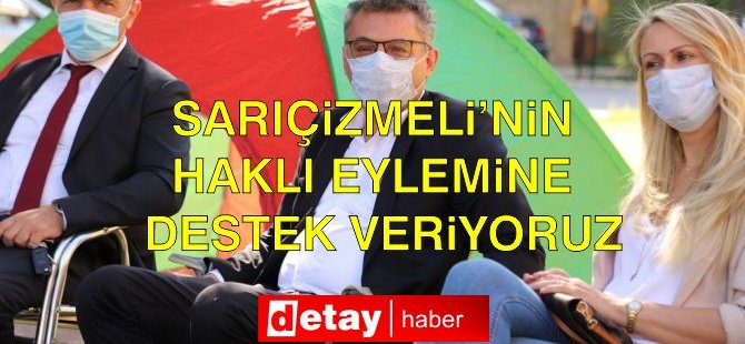 CTP heyetinden Sarıçizmeli’ye destek ziyareti