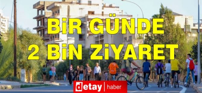 Kapalı Maraş’ı Bir Günde 2 Bin Kişi Ziyaret Etti