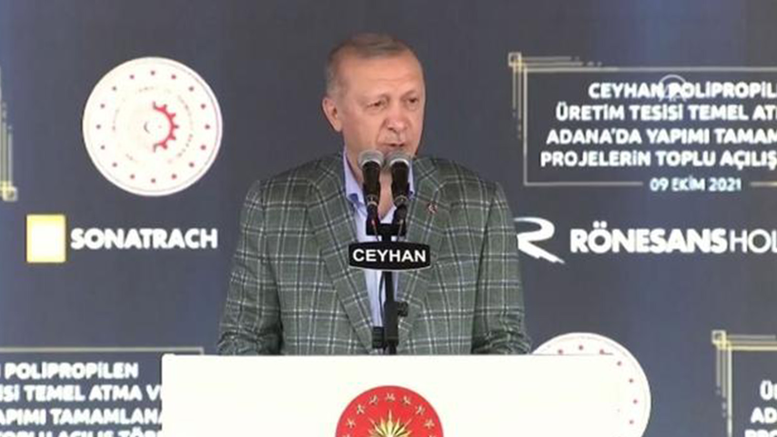 Erdoğan: Almanya'da kuyruklar, Fransa'da kuyruklar, yiyeceklerini bulamıyorlar; Türkiye'de böyle bir sorun yok