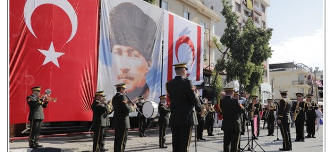 Gazimağusa’da 29 Ekim Cumhuriyet Bayramı Törenle Kutlandı