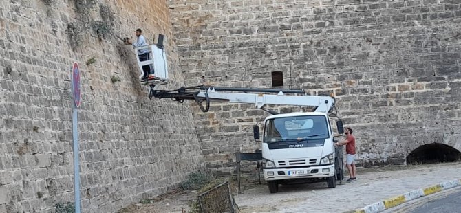 Girne Belediyesi’nin Başlattığı Temizlik Çalışmaları Devam Ediyor