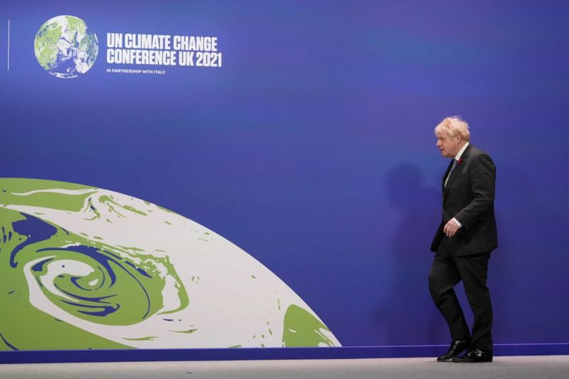 COP26: İngiltere Başbakanı Johnson İklim Zirvesi'nde liderleri 'Gece yarısına bir dakika kaldı' diyerek uyardı