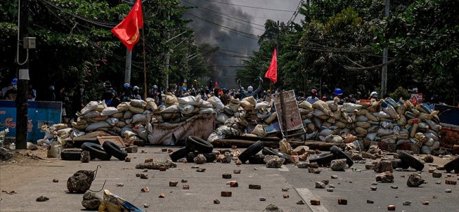 BM: Myanmar'daki Çatışmalar Nedeniyle Yaklaşık 37 Bin Kişi Yerinden Edildi