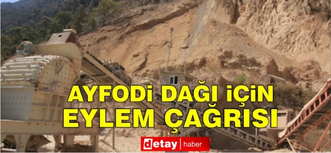 Büyükkonuk Belediyesi'nden Ayfodi Dağı için eylem çağrısı