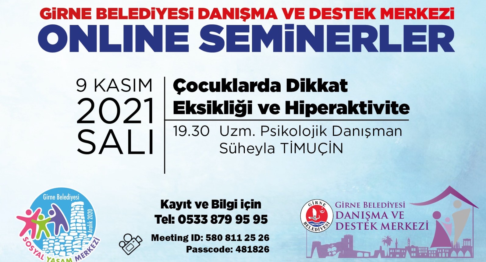 Online seminer düzenleniyor