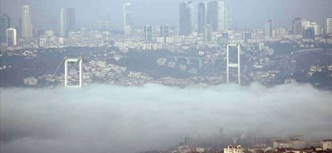 İstanbul’da hava ulaşımına sis engeli