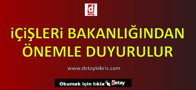 İçişleri Bakanlığı Özel Güvenlik Komisyonundan Önemle Duyurulur