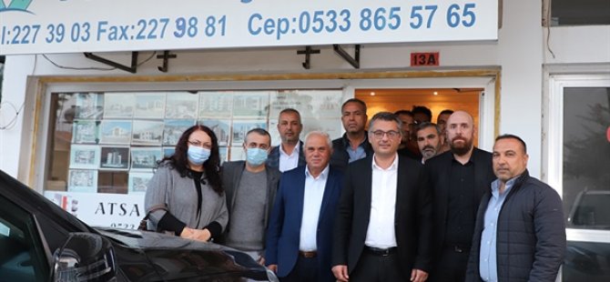 CTP Lefkoşa’daki Bazı İşletmeleri Ziyaret Etti