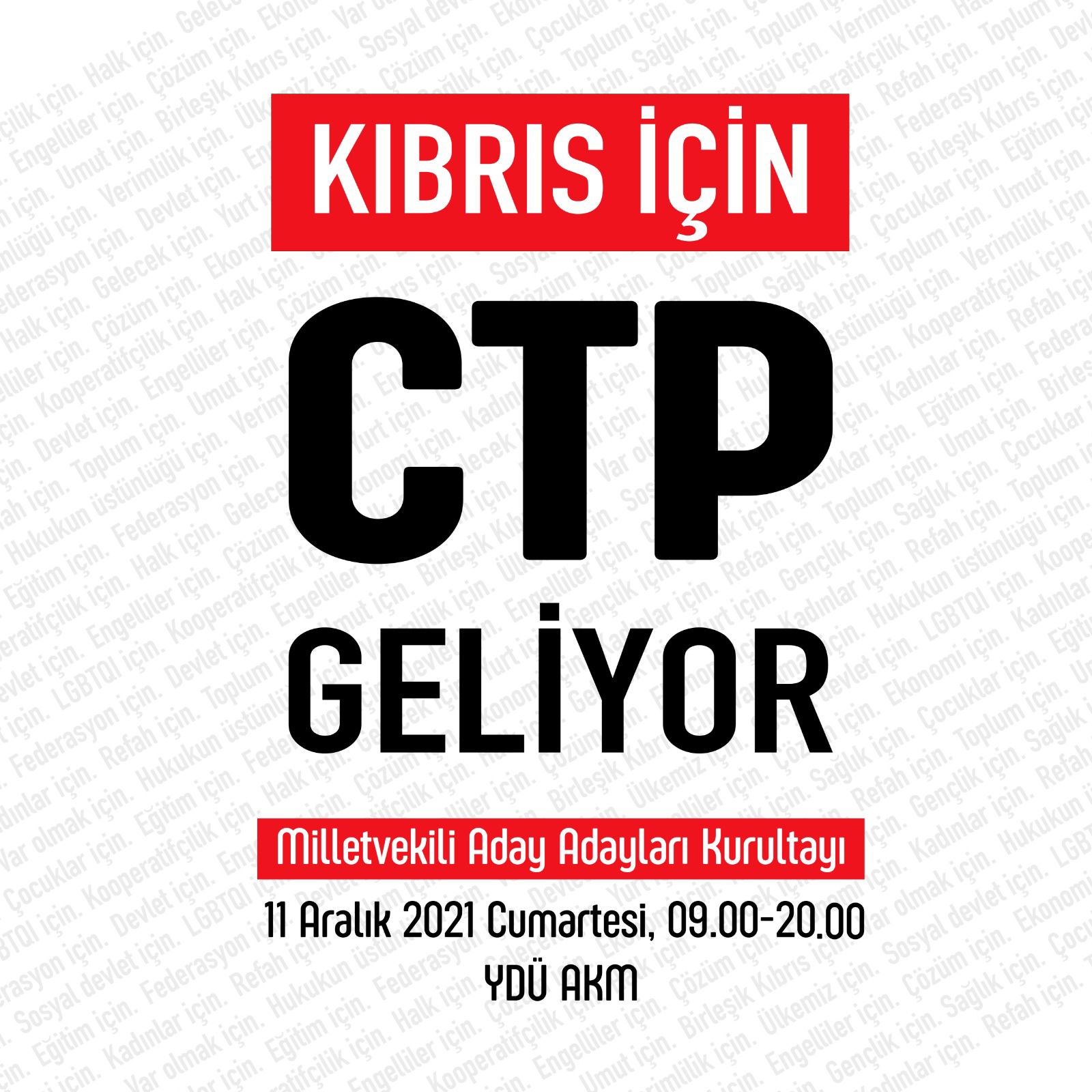 CTP Üyeleri Sandık Başına Gidiyor