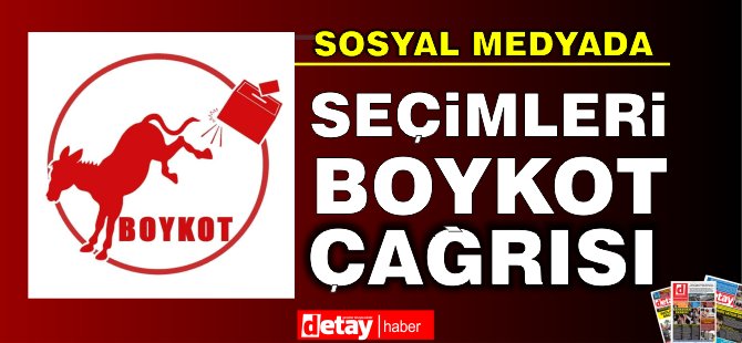 Sosyal medyada Boykot çağrısı.. BKP Boykot kararı açıkladı.. YKP'nin de açıklaması bekleniyor