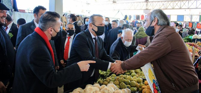 Mağusa Esnafından DP’ye Yoğun İlgi