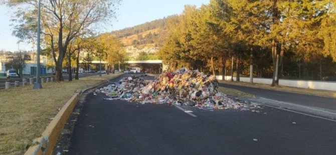 Meksika’da Belediye İşçilerinden Eylem