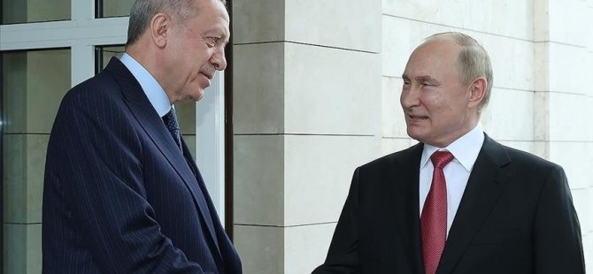 Putin, Türkiye Cumhurbaşkanı Erdoğan'ın yeni yılını kutladı