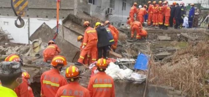 Çin'de Ortalığı Savaş Alanına Çeviren Patlama!