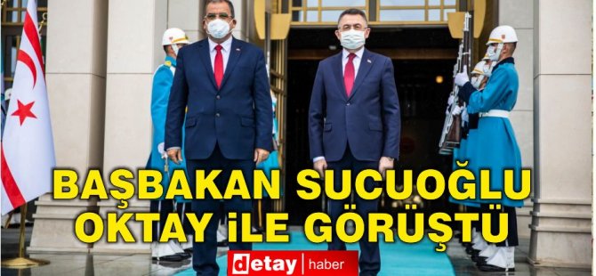 Başbakan Faiz Sucuoğlu, Fuat Oktay ile görüştü