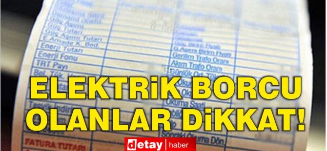 Kıb-Tek, Şubat Devresi Ödenmemiş Bakiyesi Bulunan Aboneliklerin Elektriklerini Kesti