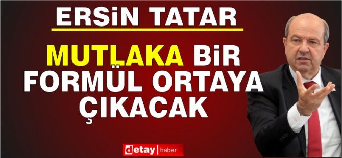 Cumhurbaşkanı Tatar: Uyumlu çalışacak bir hükümet önemli