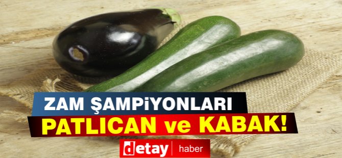 Ocak ayı enflasyonu yüzde 5.48, Patlıcan ve Kabak en çok zamlanan!