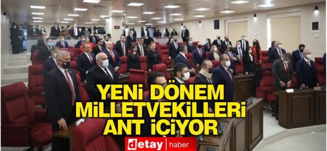 Yeni dönem milletvekilleri ant içiyorlar