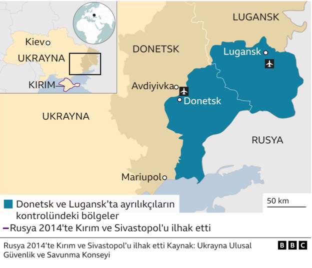 Putin, Ukrayna'da tanıdığı iki bölgeye 'barış gücü' gönderecek, BM Güvenlik Konseyi toplandı