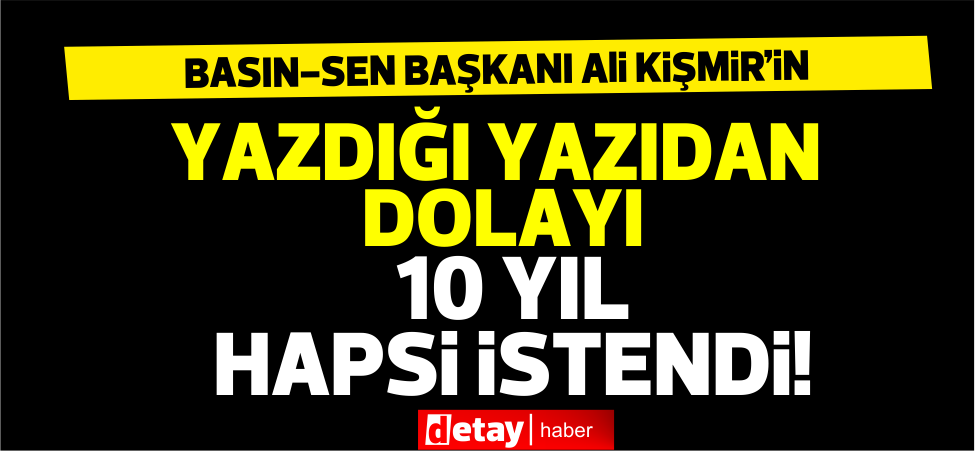 Gazeteci Ali Kişmir'in 3 yıl önceki yazısı nedeniyle yargılandığı dava 27 Kasım’a ertelendi