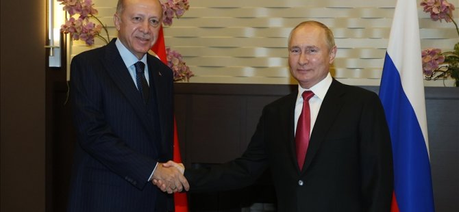 Erdoğan, Rusya Devlet Başkanı Putin ile görüştü