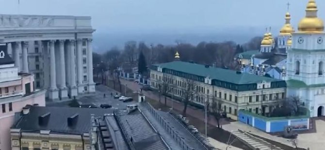 Lviv ve Kiev'de yine siren sesleri duyuldu