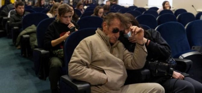 Sean Penn, savaşın belgeseli için Ukrayna’da