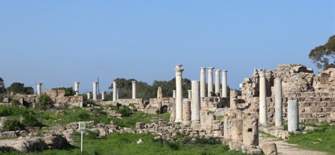 KKTC'de Binlerce Yıllık Geçmişe Sahip Antik Kent: Salamis Harabeleri