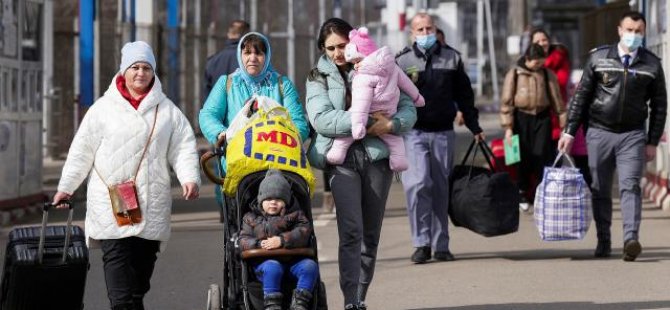 Ukrayna'dan Romanya'ya 70 binden fazla kişi giriş yaptı