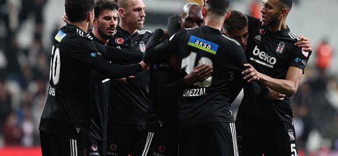 Beşiktaş Türkiye Kupası'nda Kayserispor'u ağırlıyor