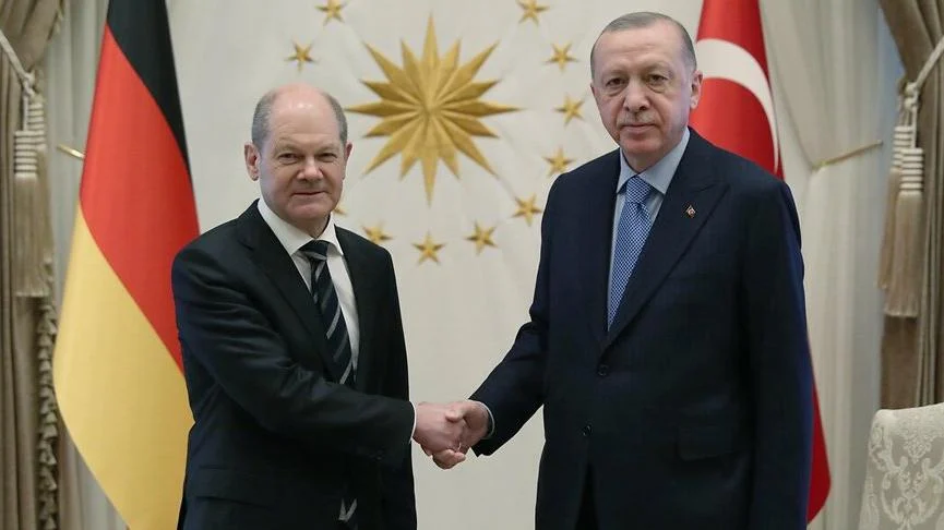 Erdoğan ve Scholz’dan Ukrayna Açıklaması