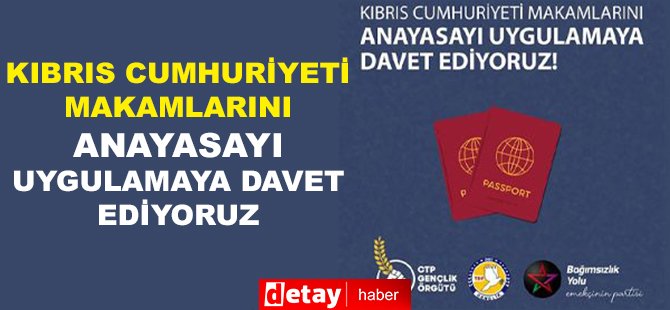 CTP, TDP ve Bağımsızlık Yolu ortak açıklama yaptı