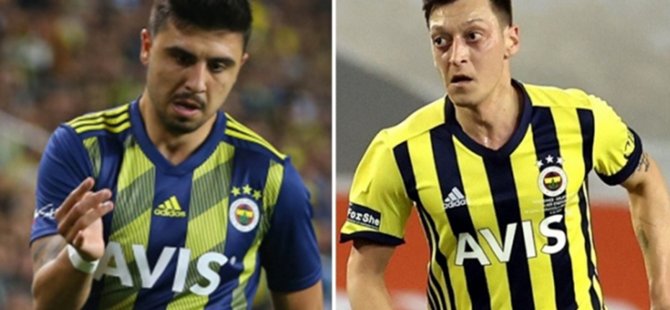 Fenerbahçe'de Mesut Özil ve Ozan Tufan kadro dışı bırakıldı