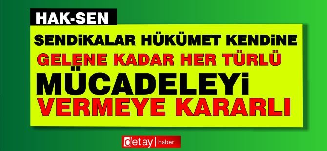 Haksen, Halkı Kitlesel Eylemlere Katılmaya Çağırdı