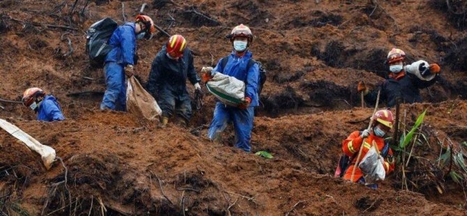 Çin’de Düşen Uçağın İkinci Kara Kutusu Bulundu