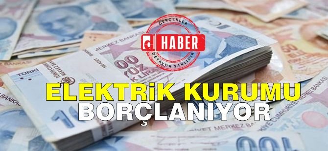 Elektrik Kurumu 50 Milyon TL borçlanıyor