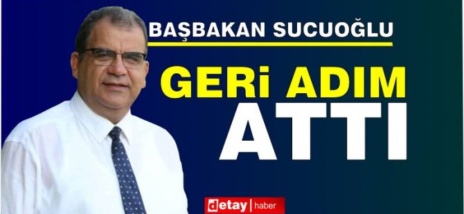 Sucuoğlu’ndan elektrik faturalarında geri adım