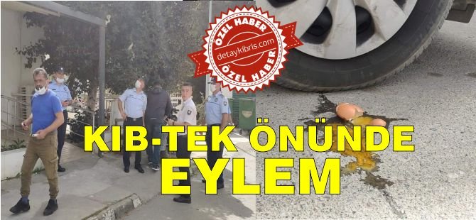 KIB-TEK Önünde Eylem