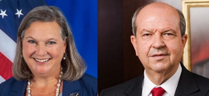 Cumhurbaşkanı Tatar, bugün ABD Dışişleri Bakanlığı Müsteşarı Victoria Nuland ile görüşecek