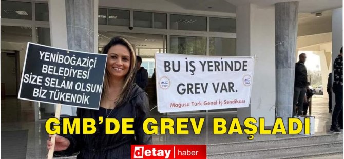 Grevdeki GMB çalışanlarından Yeniboğaziçi Belediyesi çalışanlarına anlamlı mesaj